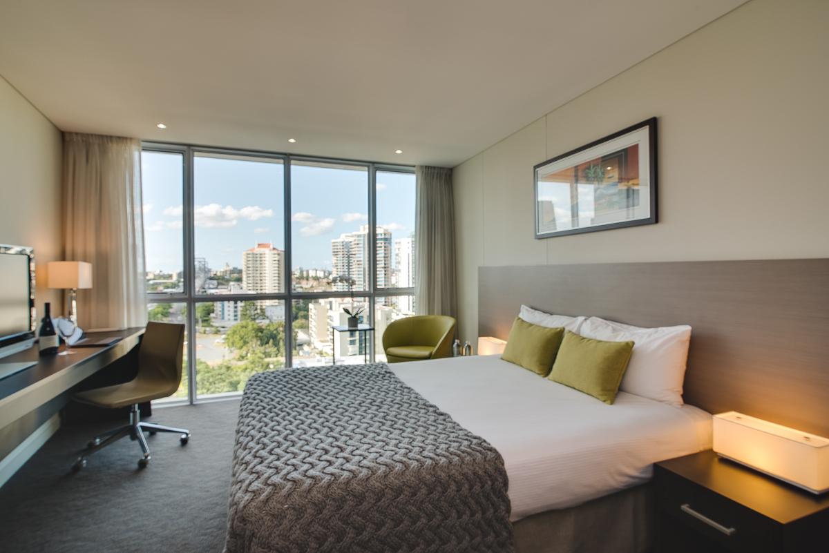 The Point Brisbane Hotel Exteriér fotografie A room at the hotel