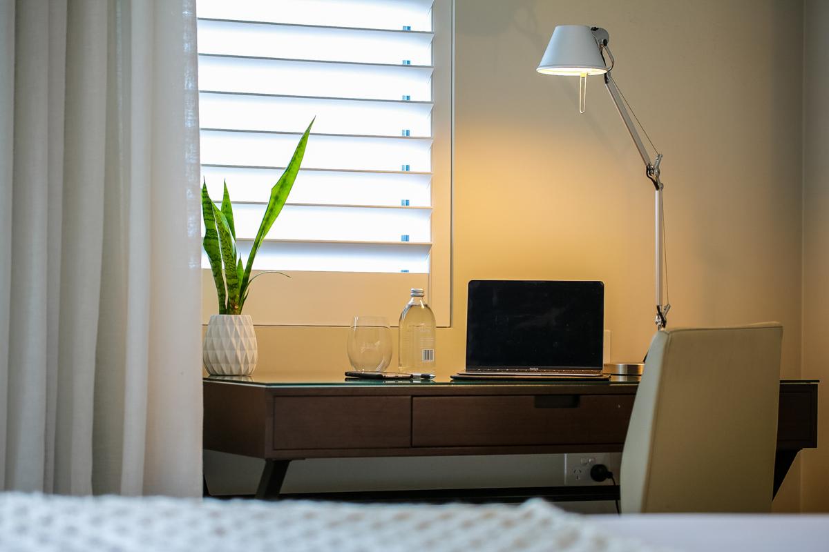 The Point Brisbane Hotel Exteriér fotografie A work space
