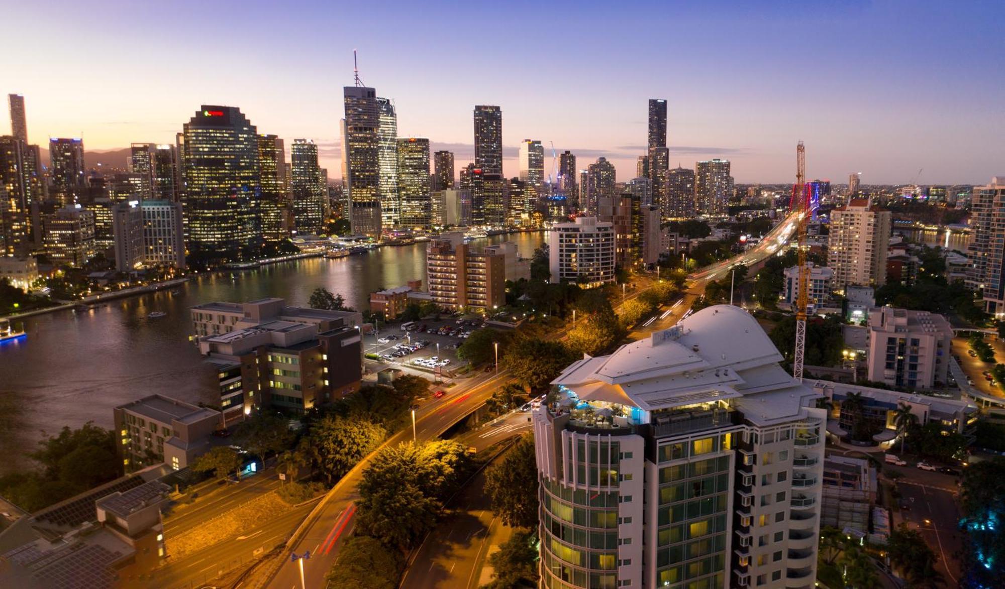 The Point Brisbane Hotel Exteriér fotografie Brisbane CBD